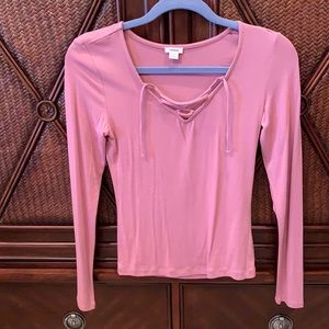 Pink long sleeve